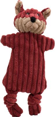 Show full view: HuggleHounds Woodland HuggleFlatties Tough Squeaky Plush Dog Toys, Small, 3 count slide 9 of 10