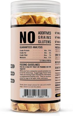 Show full view: Huggy Tuggy Freeze-Dried Wild Alaskan Salmon Dog & Cat Treat, 3.88-oz can slide 5 of 13