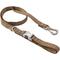 Show in main carousel: HUGO & HUDSON Checked Herringbone Tweed Dog Leash, Caramel, Large slide 1 of 10