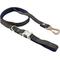 Show in main carousel: HUGO & HUDSON Checked Herringbone Tweed Dog Leash, Grey, Large slide 1 of 9