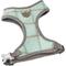 Show in main carousel: HUGO & HUDSON Checked Tweed Dog Harness, Aqua, Large slide 1 of 11