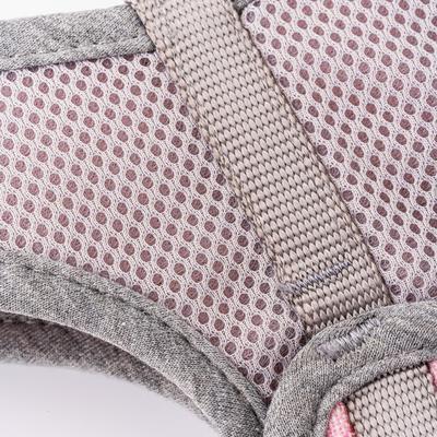 Show full view: HUGO & HUDSON Checked Tweed Dog Harness, Pink, Large slide 4 of 10