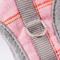 Show in main carousel: HUGO & HUDSON Checked Tweed Dog Harness, Pink, Medium slide 5 of 10