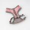 Show in main carousel: HUGO & HUDSON Checked Tweed Dog Harness, Pink, Medium slide 6 of 10