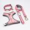 Show in main carousel: HUGO & HUDSON Checked Tweed Metal Buckle Dog Collar, Pink, X-Small slide 9 of 10