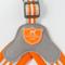 Show in main carousel: HUGO & HUDSON Easy V Dog Harness, Orange, Size 9 slide 3 of 10