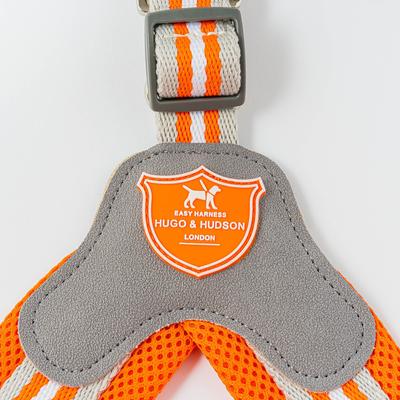 Show full view: HUGO & HUDSON Easy V Dog Harness, Orange, Size 9 slide 3 of 10