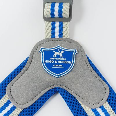 Show full view: HUGO & HUDSON Easy V Dog Harness, Royal Blue, Size 2 slide 3 of 10