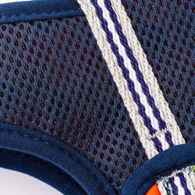 Show full view: HUGO & HUDSON Geormetric Print Dog Harness, Multi Coloured, Small slide 6 of 10