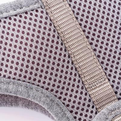 Show full view: HUGO & HUDSON Herringbone Tweed Dog Harness, Pink, Large slide 4 of 9