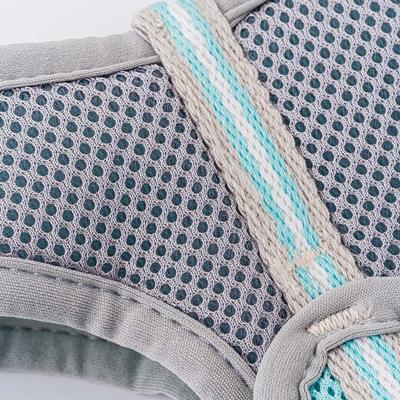 Show full view: HUGO & HUDSON Mesh Dog Harness, Aqua, Large slide 5 of 10