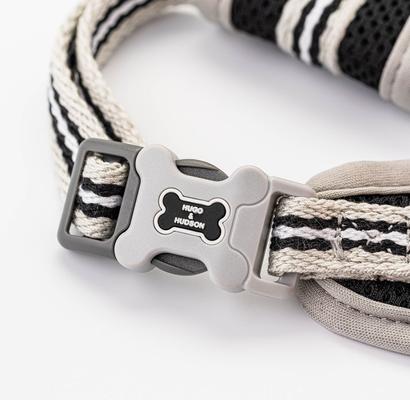 Show full view: HUGO & HUDSON Mesh Dog Harness, Black, Large slide 3 of 10