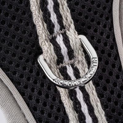 Show full view: HUGO & HUDSON Mesh Dog Harness, Black, Large slide 6 of 10