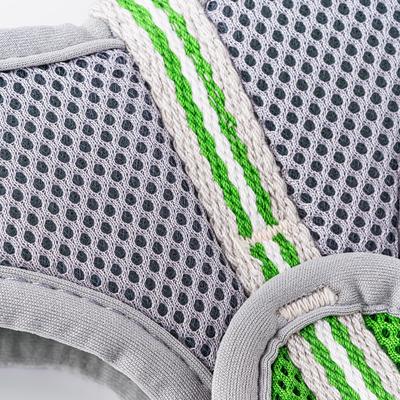 Show full view: HUGO & HUDSON Mesh Dog Harness, Green, Medium slide 5 of 10