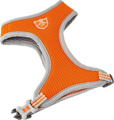 HUGO & HUDSON Mesh Dog Harness, Orange, Large