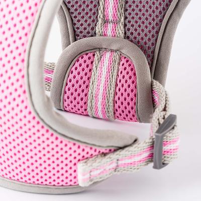 Show full view: HUGO & HUDSON Mesh Dog Harness, Pink, Large slide 5 of 11