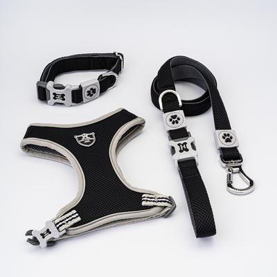 Show full view: HUGO & HUDSON Mesh Dog Lead, Black, Medium/Large slide 9 of 9