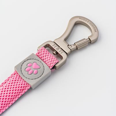 Show full view: HUGO & HUDSON Mesh Dog Lead, Pink, Medium/Large slide 5 of 9