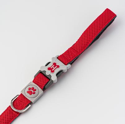 Show full view: HUGO & HUDSON Mesh Dog Lead, Red, X-Small/Small slide 4 of 9