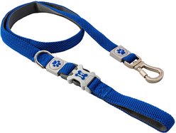 HUGO & HUDSON Mesh Dog Lead, Royal Blue, X-Small/Small