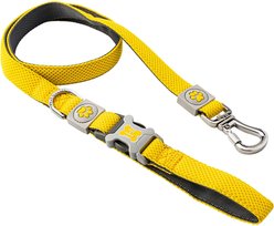 HUGO & HUDSON Mesh Dog Lead, Yellow, Medium/Large