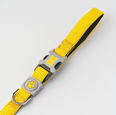 Show full view: HUGO & HUDSON Mesh Dog Lead, Yellow, Medium/Large slide 4 of 9