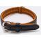 Show in main carousel: HUGO & HUDSON Padded Leather Dog Collar, Black, 15.7-in slide 6 of 8
