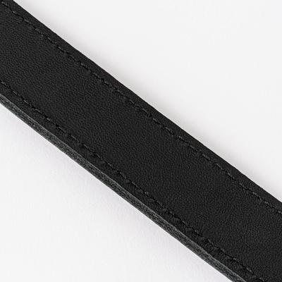 Show full view: HUGO & HUDSON Padded Leather Dog Leash, Black, 43.3-in slide 5 of 6