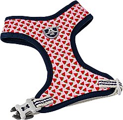 HUGO & HUDSON Printed Dog Harness, Pink Watermelon, X-Small