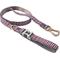 Show in main carousel: HUGO & HUDSON Printed Dog Leash, Navy & Red, X-Small/Small slide 1 of 8