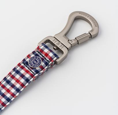 Show full view: HUGO & HUDSON Printed Dog Leash, Navy & Red, X-Small/Small slide 4 of 8
