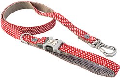 HUGO & HUDSON Printed Dog Leash, Red, Medium/Large