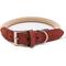 Show in main carousel: HUGO & HUDSON Suede Leather Dog Collar, Brown, 25.5-in slide 1 of 7