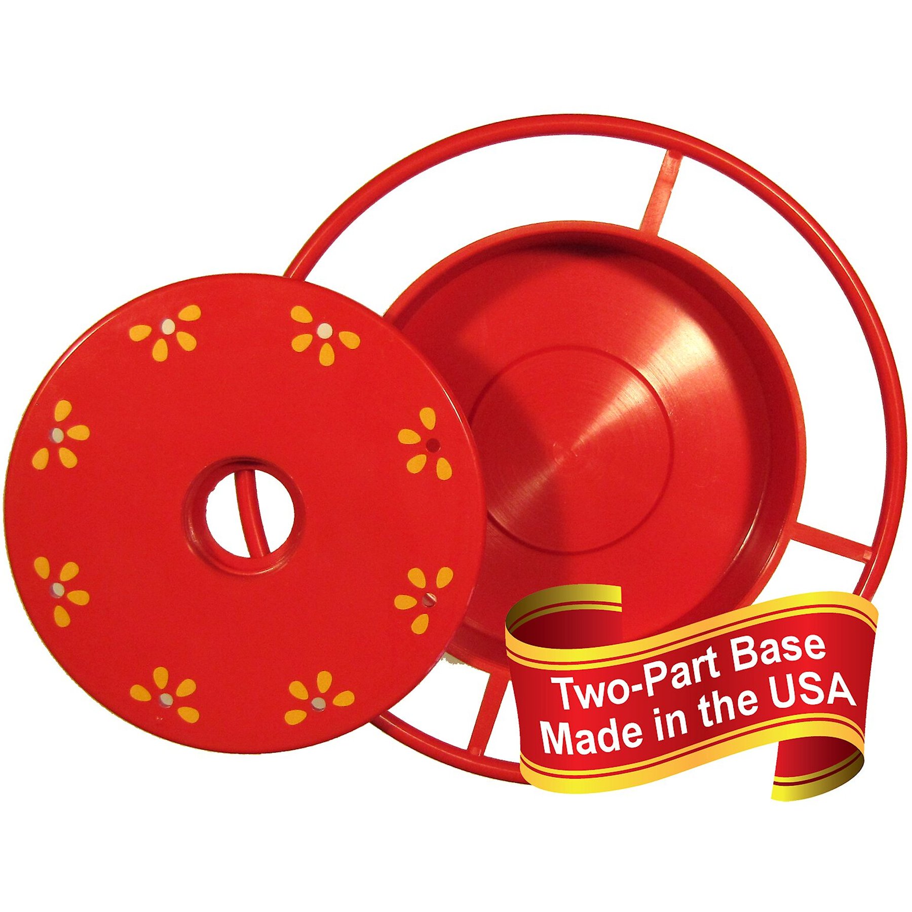 Hummer's Galore Hummingbird Feeder Replacement Bottom, 1 base