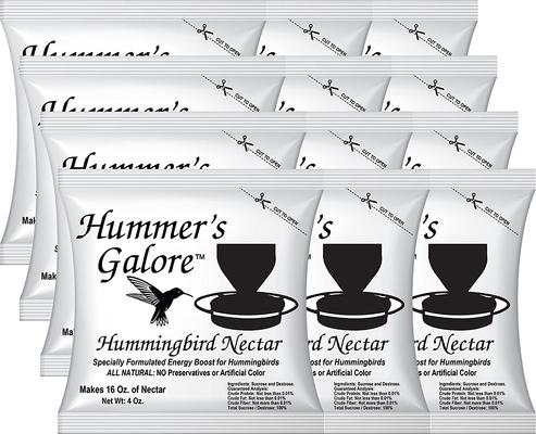 Show full view: Hummer's Galore Hummingbird Nectar, 12 count slide 2 of 5