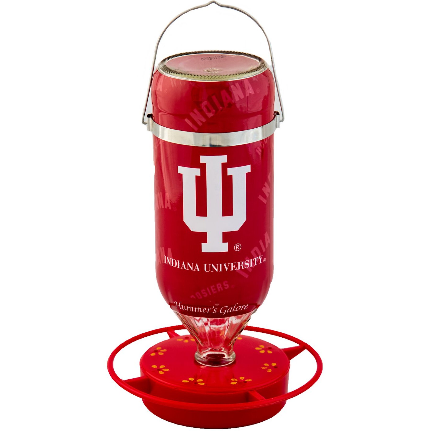 Hummer's Galore Indiana University Hummingbird Feeder, Red, 32-oz