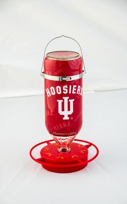 Show full view: Hummer's Galore Indiana University Hummingbird Feeder, Red, 32-oz slide 2 of 6