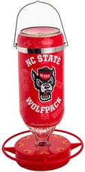 Hummer's Galore NCAA Hummingbird Feeder, 32-oz, North Carolina State University