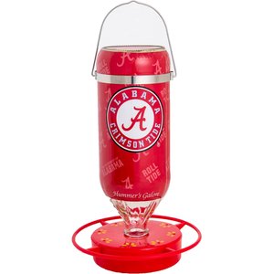 Hummer's Galore NCAA Hummingbird Feeder, 32-oz, University of Alabama
