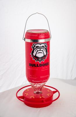 Show full view: Hummer's Galore NCAA Hummingbird Feeder, 32-oz, University of Georgia slide 2 of 6