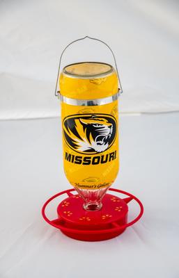 Show full view: Hummer's Galore University of Missouri Hummingbird Feeder, Gold, 32-oz slide 2 of 5
