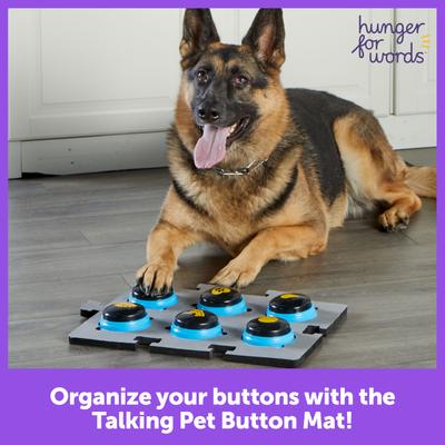 Show full view: Hunger for Words Talking Pet Button Mat Dog Toy slide 2 of 6