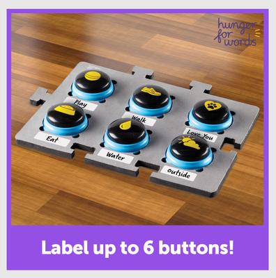 Show full view: Hunger for Words Talking Pet Button Mat Dog Toy slide 3 of 6
