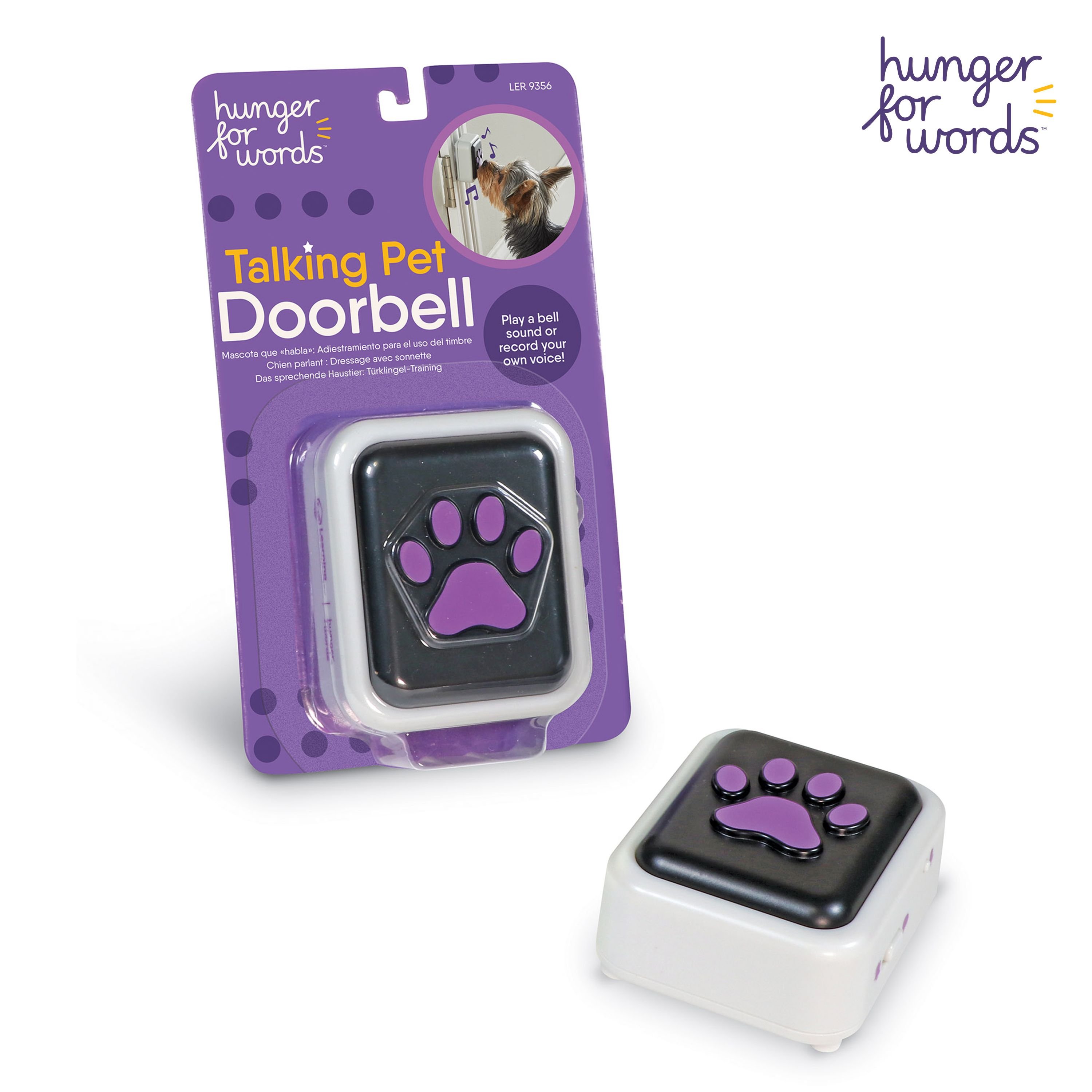 Talking Pet Doorbell Dog Toy