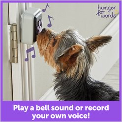 Hunger for Words Talking Pet Doorbell Dog Toy slide 2 of 3