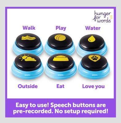 Show full view: Hunger for Words Talking Pet Essential Words Dog Toy slide 2 of 7