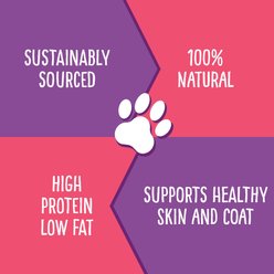 Hungry Paws Cod Skin Crunch Twists Dog Chew Treats, 5-oz bag slide 2 of 7