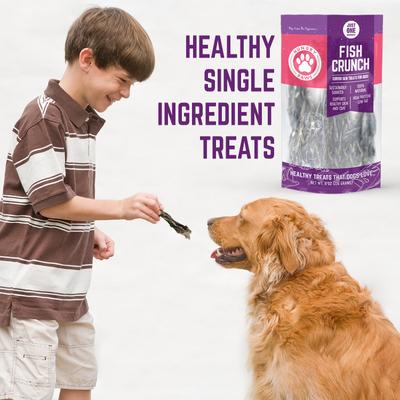 Show full view: Hungry Paws Cod Skin Crunch Twists Dog Chew Treats, 8-oz bag slide 8 of 9