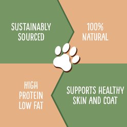 Hungry Paws Cod Wafers Single Ingredient Dog Treats, 8-oz bag slide 2 of 7