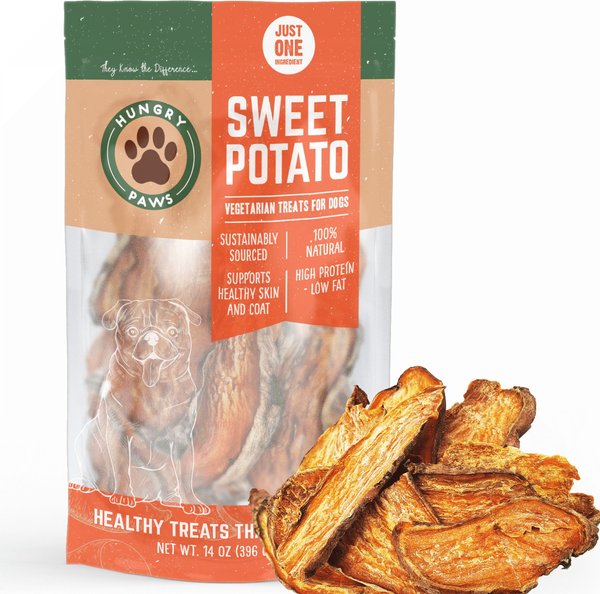 Hungry Paws Sweet Potato Dog Chew Treats
